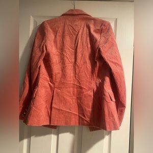 Women's Corduroy Double Breasted Blazer - Rowing Blazers x Target Pink XS New!